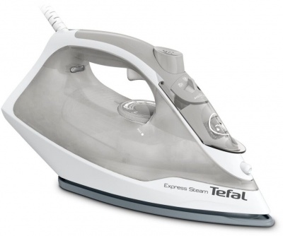TEFAL Express Steam Iron | FV2863E1 | Steam Iron | 2500 W | Water tank capacity 270 ml | Continuous steam 30 g/min | Steam boost performance 200 g/min