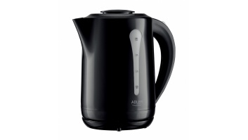 Adler Kettle | AD 1244 | Electric | 1850 W | 2.5 L | Plastic | 360° rotational base | Black