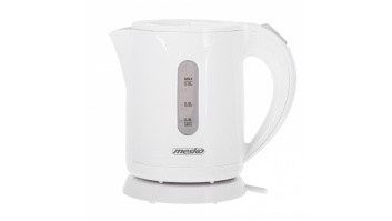 Mesko Kettle | MS 1376 | Electric | 850 W | 0.8 L | Plastic | 360° rotational base | White