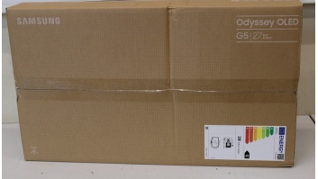 Samsung SALE OUT. | LS27FG500SUXEN | 27 " | OLED | QHD | 16:9 | 180 Hz | 0.03 ms | 2560 x 1440 pixels | 200 cd/m² | HDMI ports quantity 1 | Black | Warranty 36 month(s) | DAMAGED PACKAGING