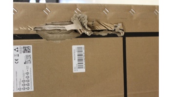 SALE OUT. Midea DAMAGED PACKAGING, DENT SIDE CORNER, BENT GRILLES ON THE BACK