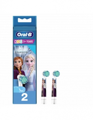 Oral-B | Toothbruch replacement | EB10 2 Frozen II | Heads | For kids | Number of brush heads included 2 | Number of teeth brushing modes Does not apply