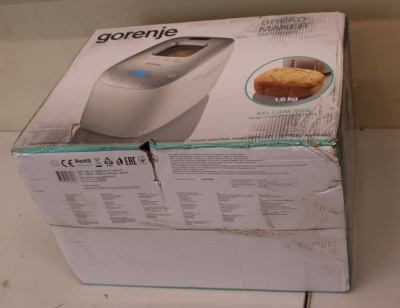 SALE OUT. Gorenje | Bread maker | BM1600WG | Power 850 W | Number of programs 16 | Display LCD | White/Silver | DAMAGED PACKAGING