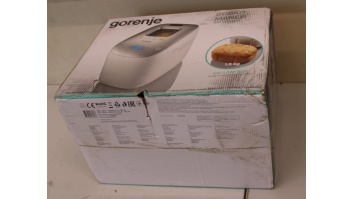 SALE OUT. Gorenje | Bread maker | BM1600WG | Power 850 W | Number of programs 16 | Display LCD | White/Silver | DAMAGED PACKAGING
