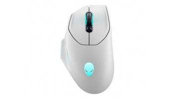 Dell | Gaming Mouse | AW620M | Wired/Wireless | Alienware Wireless Gaming Mouse | Lunar Light