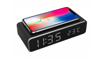 Gembird | Digital alarm clock with wireless charging function | DAC-WPC-01 | Wireless connection