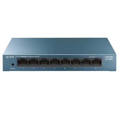 Switch|TP-LINK|TP-LINK LS108G|LS108G|8x10Base-T / 100Base-TX / 1000Base-T|LS108G