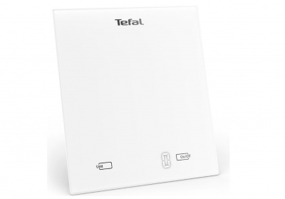 TEFAL Digital Kitchen Scale | Essential BC5504V0 | Graduation 1 g | White