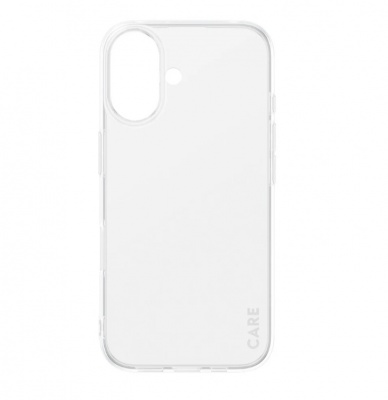 CARE Fashionable Case | Back cover | Apple | iPhone 16 | Recycled plastic | Transparent | X-Ray Soft Basic