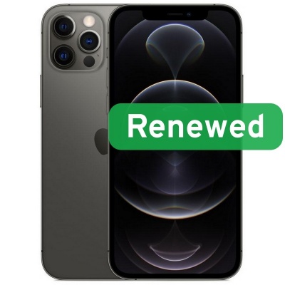 Grade B | Apple iPhone 12 Pro Max | 6.7" Super Retina XDR OLED | 5G | 128GB | Black | iOS | Apple Renew