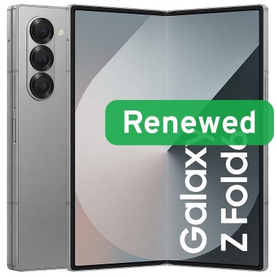 Grade A++ | Samsung Galaxy Z Fold6 | 7.6" Dynamic AMOLED 2X | 5G | 256GB | Silver | Android | Samsung Renewed
