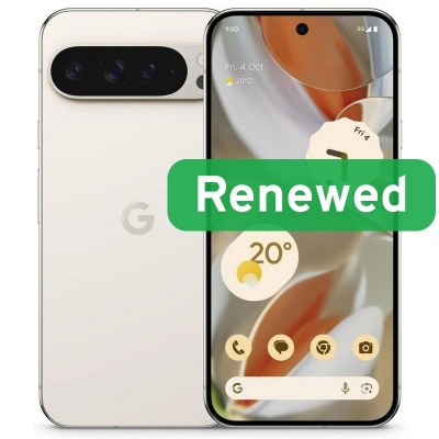 Grade A | Google Pixel 9 Pro XL | 6.8" OLED | 5G | 128GB | Porcelain | Android | Google Renewed