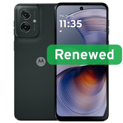 Grade B | Motorola G55 | 6.5" IPS Display | 5G | 256GB | Forest Gray | Android | Motorola Renewed