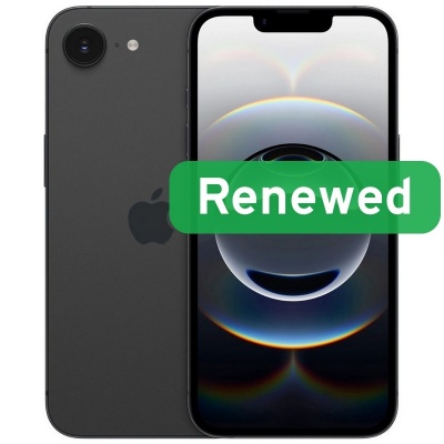 Grade B   | Apple iPhone 16e | 6.1" OLED Display | 5G | 128GB | Black | iOS | Apple Renew
