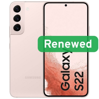 Grade B | Samsung Galaxy S22 | 256GB | 5G | Pink Gold | Android | Samsung Renewed