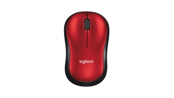 Logitech | Mouse | M185 | Wireless | Red