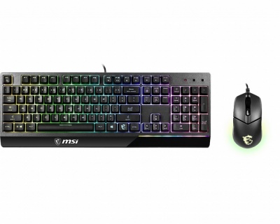 MSI | Vigor GK30 COMBO | Keyboard and Mouse Set | Wired | RGB LED light | US