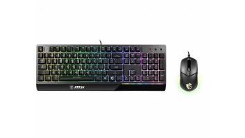 MSI | Vigor GK30 COMBO | Keyboard and Mouse Set | Wired | RGB LED light | US