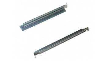 CyberPower | 4POSTRAILKIT1832 Rackmount Rail Kit | Adjustable Rails: Extend from 18.5” to 29” for proper fit with various sizing requirements; 4-Post Mounting: Secures equipment at both the front and back of the rack; Mounting Hardware: Sixteen (16) M5 x 