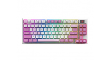 MSI FORGE GK600 TKL WIRELESS VIOLET | Gaming keyboard | Wireless | US | 2.4 GHz Wireless, Bluetooth, USB 2.0 | Mechanical Linear