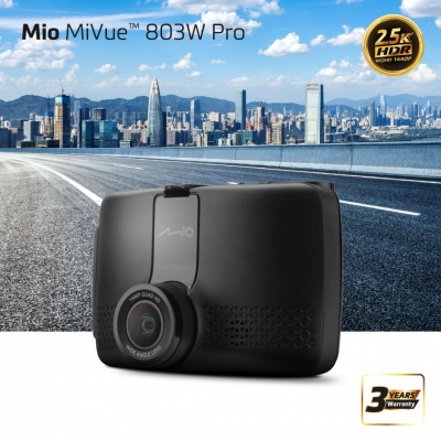 Mio | Car Dash Camera | MiVue 803W Pro | GPS | Wi-Fi