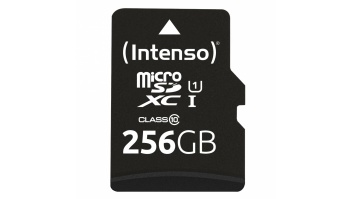 MEMORY MICRO SDXC 256GB UHS-I/W/ADAPTER 3423492 INTENSO
