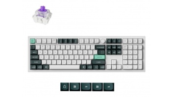 KEYBOARD WRL Q6 HE RGB/SHELL WHITE Q6H-P1 KEYCHRON