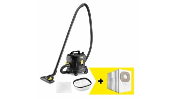 Vacuum Cleaner|KARCHER|Input power 850 W|Dust capacity 11 L|Drum vacuum|Cleaning type Dry|Dust container Dust bag|Colour Black|1.527-222.0