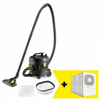 Vacuum Cleaner|KARCHER|Input power 850 W|Dust capacity 11 L|Drum vacuum|Cleaning type Dry|Dust container Dust bag|Colour Black|1.527-222.0