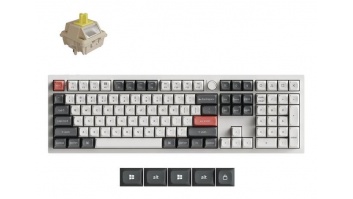 KEYBOARD WRL Q6 ULTRA/WHITE Q6U-P4 KEYCHRON