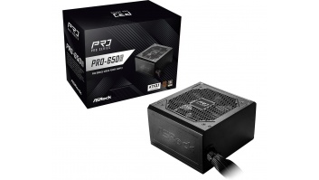 Power Supply|ASROCK|ATX|PC|100 - 240 V|650 W|PRO-650B
