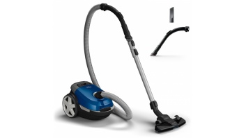 Vacuum Cleaner|PHILIPS|XD3110/09|Cordless/Bagged|900 Watts|Capacity 3 l|Noise 79 dB|Black / Blue|Weight 4.6 kg|XD3110/09