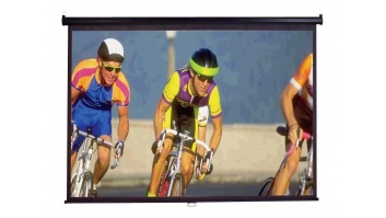 Elite Screens | Manual Series | M100UWH | Diagonal 100 " | 16:9 | Viewable screen width (W) 221 cm | Black