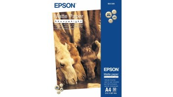 Matte Paper Heavy Weight, DIN A4, 167g/m², 50 Sheets