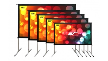 Elite Screens | Yard Master 2 Mobile Outdoor screen WV-Dual | OMS120H2-DUAL | Diagonal 120 " | 16:9 | Viewable screen width (W) 266 cm