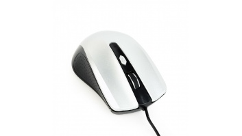 Gembird | Mouse | MUS-4B-01-BS | Standard | USB | Black/ silver