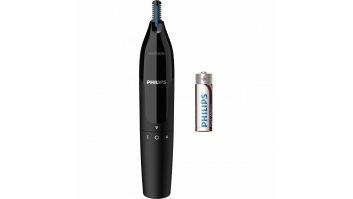Philips | Nose and Ear Trimmer | NT1650/16 | Nose Hair Trimmer | Wet & Dry | Black
