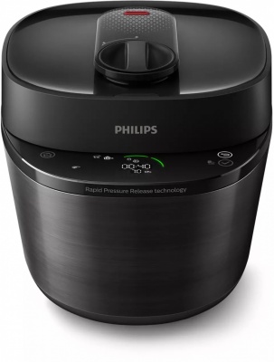 Philips | All-in-one Pressure Cooker | HD2151/40 | 1000 W | 5 L | Number of programs 12 | Black