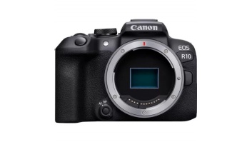 Canon | D.CAM EOS R10 Mirrorless Camera Body | Megapixel 24.2 MP | Image stabilizer | ISO sensitivity (max) 32000 | Wi-Fi | Video recording | Manual | CMOS | Black