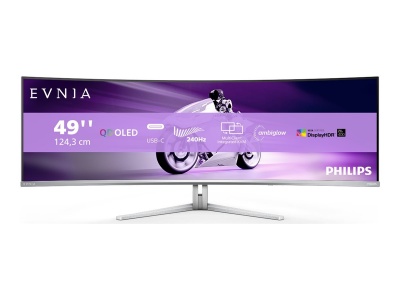 Philips | Gaming Monitor | 49M2C8900/00 | 48.9 " | 32:9 | 240 Hz | 0.03 ms | 5120 x 1440 pixels | 450 cd/m² | HDMI ports quantity 2