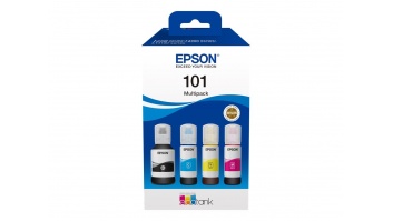 Epson Ink Consumables  4-colour | 101 EcoTank | Ink Bottle | Multipack