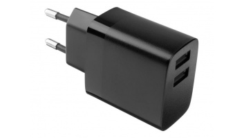 Fixed | Dual USB Travel Charger 17W | FIXC17N-2U-BK
