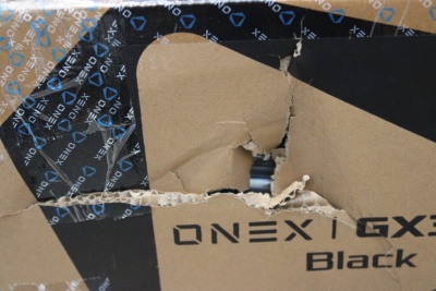 SALE OUT. Onex PVC; Nylon caster; Metal | Onex | Gaming chairs | GX330 Series | Black | DAMAGED PACKAGING