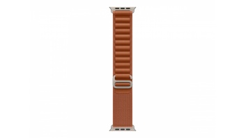 Apple 49mm Terra Cotta Alpine Loop - Medium - Natural Titanium Finish | Apple