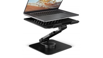AXAGON STND-LRB stand with 360° rotation for laptops and tablets | Adjustable Height, Angle | 10-17.3 " | Maximum weight (capacity) 5 kg | Black