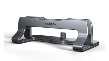AXAGON STND-VG vertical stand for laptops and tablets | Adjustable width | 10-17.3 " | Grey