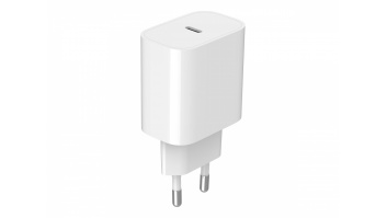 Gembird TA-UC-PD20-01-W USB Type-C 20 W USB fast charger, white | Gembird