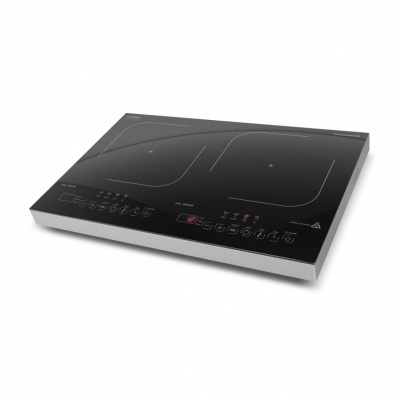 Caso | Hob | ProGourmet 3500 | Table top | Number of burners/cooking zones 2 | Sensor touch display | Timer | Black | Display