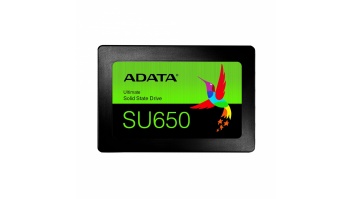 ADATA | Ultimate SU650 | 256 GB | SSD form factor 2.5" | Solid-state drive interface SATA 6Gb/s | Read speed 520 MB/s | Write speed 450 MB/s