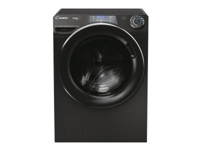 Candy | Washing Machine | RP 496BWMBCB/1-S | Energy efficiency class A | Front loading | Washing capacity 9 kg | 1400 RPM | Depth 53 cm | Width 60 cm | Display | TFT | Steam function | Wi-Fi | Glossy Black